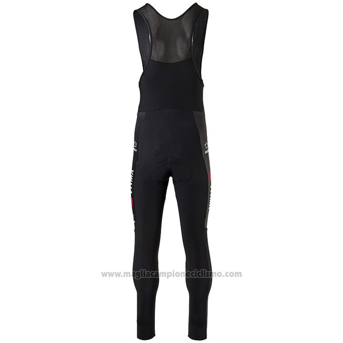2021 Abbigliamento Ciclismo Jumbo Visma Nero Giallo Manica Lunga e Salopette